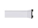 Ver imagem 1 de Rodape de Poliestireno 7cm Branco B74 Massa Escura Frisado - Santa Luzia
