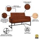 Ver imagem 4 de Jogo 2 Poltronas 1 Namoradeira para Área Externa Confortável Varanda Alta Qualidade Resistente