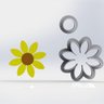 Cortador Girassol Modular Tamanho 6cm - 1