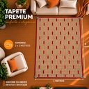 Ver imagem 6 de Tapete Sisal Art 1182 Sala Quarto Escritório Vermelho