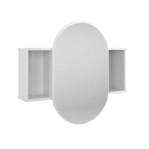 Espelheira Omega Banheiro Lavabo Moderno Parede Hall