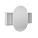 Ver imagem 1 de Espelheira Omega Banheiro Lavabo Moderno Parede Hall