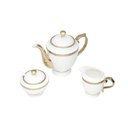 Ver imagem 2 de Conjunto 3 Peças de Chá de Porcelana Paddy Branco Wolff