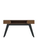 Ver mais imagens de Painel para Tv Home Suspenso Juriti 1.8 com Mesa de Centro Jeri e Aparador Riviera Noce Milano Preto