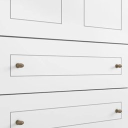 Guarda Roupa Infantil 4 Portas 4 Gavetas Americano Branco - Henn - 3