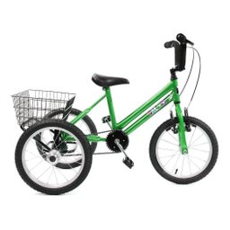 Triciclo Infantil Aro 16 - Super Luxo - Verde - 1