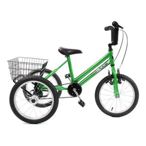 Triciclo Infantil Aro 16 - Super Luxo - Verde