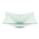 Ver imagem 1 de Cuba de Vidro P/ Banheiro Lavabo Retangular + Válvula Click:branco