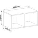 Ver imagem 3 de Módulo Aéreo para Quarto 1 Porta Basculante Requinte+ Móveis Castro