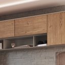 Ver imagem 4 de Módulo Aéreo 1 Porta Basculante Requinte+ 100% MDF Cinza/Duna Line/Macadâmia