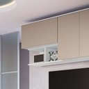 Ver imagem 4 de Módulo Aéreo 1 Porta Basculante Requinte+ 100% MDF Branco/Line/Duna