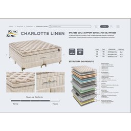 Colchão Queen Mola Ensacada Charlotte 43X158X198Cm - 3