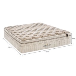 Colchão Queen Mola Ensacada Charlotte 43X158X198Cm - 2
