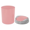 Ver imagem 3 de Lixeira 5 Litros Basculante Prata Cromada Wp Connect - Rosa Claro