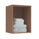 Ver imagem 2 de Módulo Aéreo 1 Porta Requinte+ 100% MDF Marrom/Macadâmia/Duna Line
