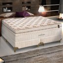 Ver imagem 4 de Colchão King Size Mola Ensacada Charlotte 43x193x203cm King Koil Bege