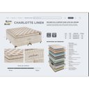 Ver imagem 3 de Colchão King Size Mola Ensacada Charlotte 43x193x203cm King Koil Bege