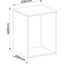 Ver imagem 4 de Módulo Aéreo 1 Porta Requinte+ 100% MDF