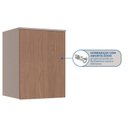 Ver imagem 4 de Módulo Aéreo 1 Porta Requinte+ 100% MDF Cinza/Duna Line/Macadâmia