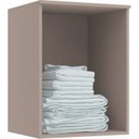 Ver imagem 2 de Módulo Aéreo 1 Porta Requinte+ 100% MDF Cinza/Duna Line/Branco