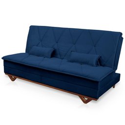 Sofá Cama Estoril 1,90m Suede Velut - King House - 4