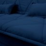 Sofá Cama Estoril 1,90m Suede Velut - King House - 6