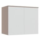 Ver imagem 1 de Módulo Aéreo 2 Portas Requinte+ 100% MDF Cinza/Duna Line/Branco