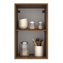 Ver imagem 4 de Armário de Cozinha Aéreo 40 cm 1 Porta Rustic/Branco Agata Madesa