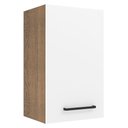 Ver imagem 1 de Armário de Cozinha Aéreo 40 cm 1 Porta Rustic/Branco Agata Madesa