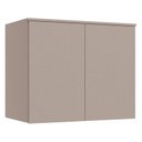 Ver imagem 1 de Módulo Aéreo 2 Portas Requinte+ 100% MDF Cinza/Duna Line
