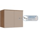 Ver imagem 4 de Módulo Aéreo 2 Portas Requinte+ 100% MDF Marrom/Macadâmia/Duna Line