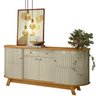 Buffet Mônaco 183cm 308140 e Cristaleira Moss 311140 Cumaru Opala Madetec - 3