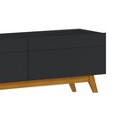 Ver imagem 4 de Rack Classic 2 Gavetas 1.4 Preto - Imcal Móveis