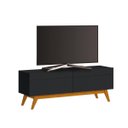 Ver imagem 1 de Rack Classic 2 Gavetas 1.4 Preto - Imcal Móveis