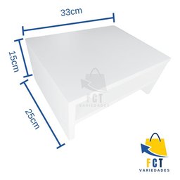Suporte Base P Notebook Monitor Tv Games Escritório 100% Mdf - 4