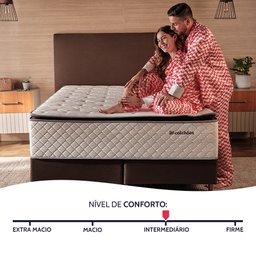 Colchão Casal Bf Molas Ensacadas com Pillow Top Extra Conforto 138x188x38cm Premium Sleep - 5
