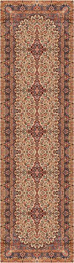 Passadeira Persa Carpet Classic Casa Meva Antiderrapante 240x66 cm - 6