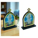 Ver imagem 3 de Capelinha Nossa Senhora de Fátima Madeira 14 Cm