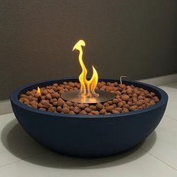 Lareira Ecológica Externa Álcool Queimador Inox 304 - 75 Cm - Porak - 1