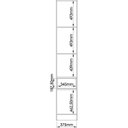 Ver imagem 5 de Módulo 2 Portas 1 Nicho Coringa Requinte+ 100% MDF