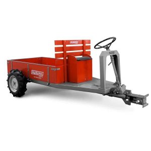 Carreta Tracionada 4x4 com Direção Volante para Motocultivador Husqvarna Tf545de