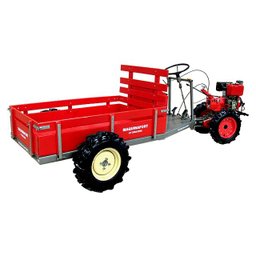 Carreta Tracionada 4x4 com Direção Volante para Motocultivador Husqvarna Tf545de - 3