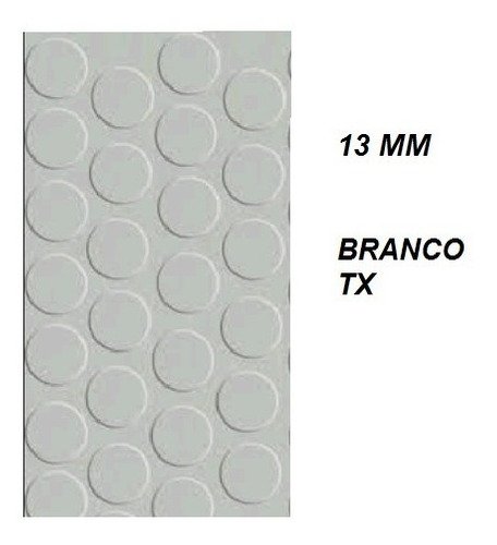 Tapa Furo Adesivo 12mm Branco Tx 20 Cartelas C/52 Unid, Cada - 2