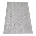 Ver imagem 1 de Tapa Furo Adesivo 12mm Branco Tx 20 Cartelas C/52 Unid, Cada