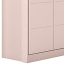 Ver imagem 4 de Cômoda Infantil 2 Portas 4 Gavetas Lua P04 Rose - Mpozenato