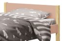 Ver imagem 4 de Cama Babá Solteiro Simba Rosa Fosco com Natural - Reller