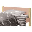 Ver imagem 4 de Cama Babá Solteiro Simba Rosa Fosco com Natural - Reller