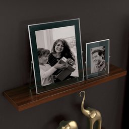 Painel Para TV até 55 Polegadas C/ Bar Adega 4 Nicho Bandeja Barcelona Preto - 4