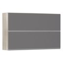 Ver imagem 1 de Armário Basculante Duplo Luciane 120cm 2 Portas Lis