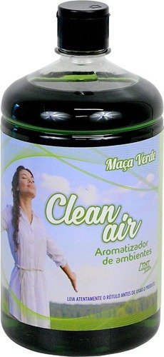 Odorizador de Ambientes Clean Air Maça Verde 1 litros